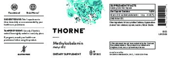 Thorne Methylcobalamin - supplement