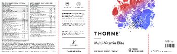 Thorne Multi-Vitamin Elite P.M. - supplement