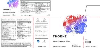 Thorne Multi-Vitamin Elite P.M. - supplement