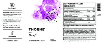 Thorne Oscap - supplement