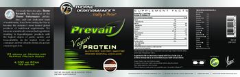 Thorne Performance Prevail Vegan Protein Chocolate - supplement