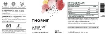 Thorne Q-Best 100 - supplement