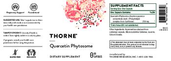 Thorne Quercetin Phytosome - supplement