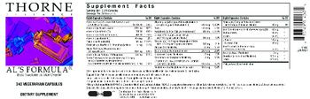 Thorne Research Al's Formula - supplement