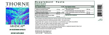Thorne Research AR-Encap - supplement