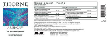 Thorne Research AR-Encap - supplement