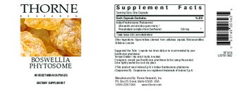 Thorne Research Boswellia Phytosome - supplement