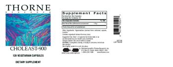 Thorne Research Choleast-900 - supplement