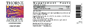 Thorne Research Chromium Picolinate - supplement