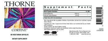 Thorne Research Cortine - supplement