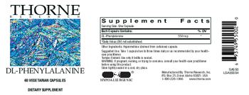 Thorne Research DL-Phenylalanine - 