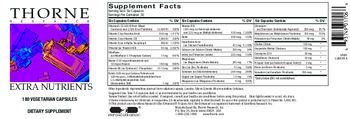 Thorne Research Extra Nutrients - supplement