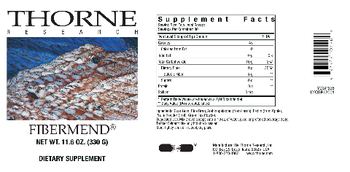 Thorne Research Fibermend - supplement
