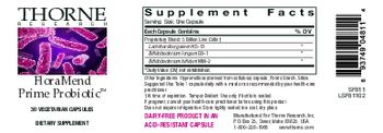 Thorne Research FloraMend Prime Probiotic - supplement