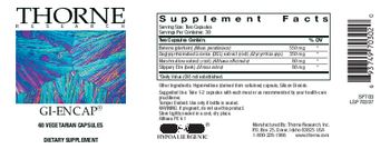 Thorne Research GI-Encap - supplement