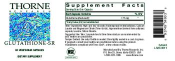 Thorne Research Glutathione-SR - supplement
