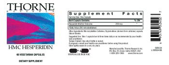 Thorne Research HMC Hesperidin - supplement