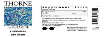 Thorne Research L-Glutamine - supplement