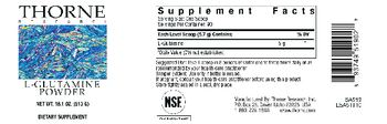 Thorne Research L-Glutamine Powder - supplement