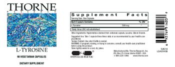 Thorne Research L-Tyrosine - supplement