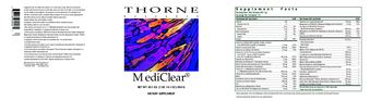 Thorne Research MediClear - supplement