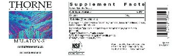 Thorne Research Melaton-3 - supplement