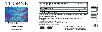 Thorne Research Melaton-5 - supplement