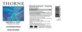 Thorne Research Meriva-500 Curcumin Phytosome - supplement