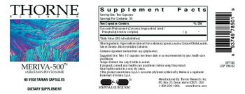 Thorne Research Meriva-500 Curcumin Phytosome - supplement