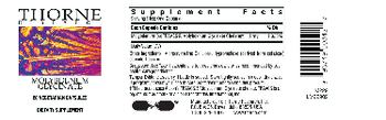 Thorne Research Molybdenum Glycinate - supplement