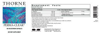 Thorne Research Perma-Clear - supplement