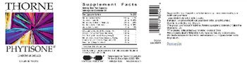 Thorne Research Phytisone - supplement