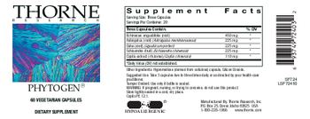 Thorne Research Phytogen - supplement