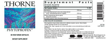 Thorne Research Phytoprofen - supplement
