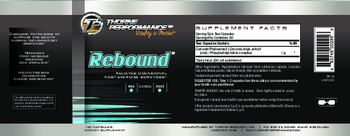 Thorne Research Rebound - supplement