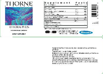 Thorne Research Relora Plus - supplement