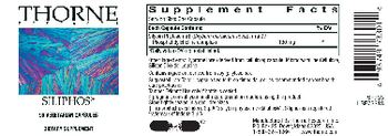 Thorne Research Siliphos - supplement