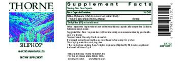 Thorne Research Siliphos - supplement