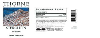 Thorne Research Sterolipin - supplement