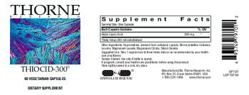 Thorne Research Thiocid-300 - supplement
