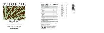 Thorne Research VegaLite Chocolate - supplement