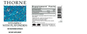 Thorne Research Vitamin C With Flavonoids - supplement