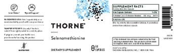 Thorne Selenomethionine - supplement