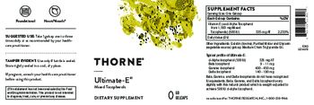 Thorne Ultimate-E - supplement
