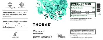 Thorne Vitamin C With Flavonoids - supplement