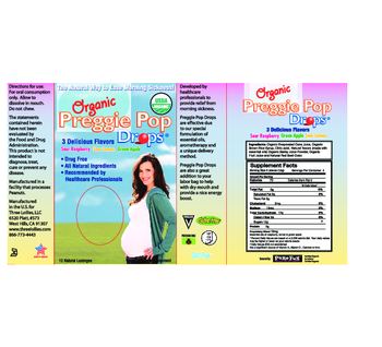 Three Lollies Organic Preggie Pop Drops - supplement