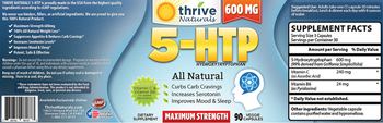 Thrive Naturals 5-HTP - supplement