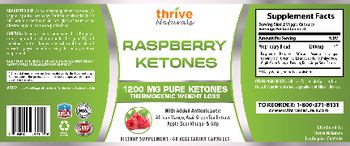 Thrive Naturals Raspberry Ketones - supplement