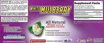 Thrive Naturals White Mulbery Ultra - supplement
