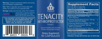 Thrivous Tenacity Arthoprotector - supplement
